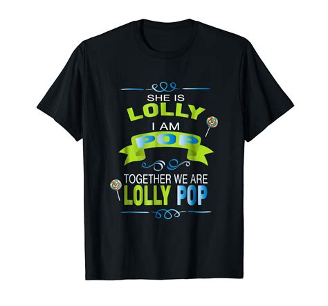 Funny Lolly Lolli Pop Couple T Shirt Ts Grandma Grandpa Anz Anztshirt