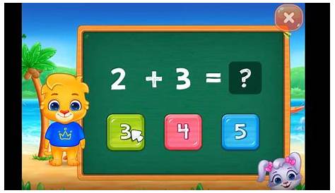 Math Kids #4: Learn Basic Math Game for Kids | Fun Math Facts Addition