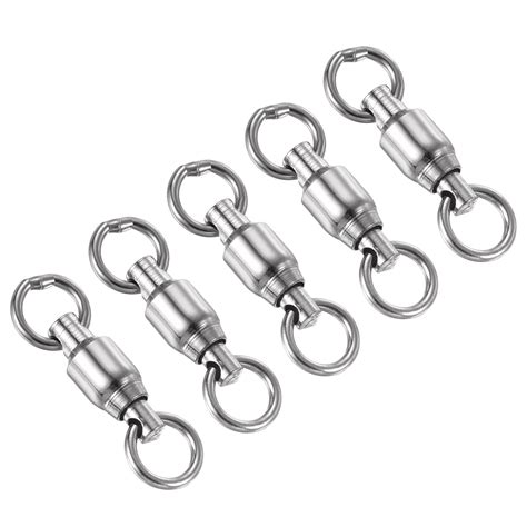 Uxcell 41lbs Stainless Steel Ball Bearing Swivel For Saltwater