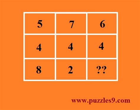 August 4, 2014 april 14, 2020; Tricky Missing number Puzzle that make you crazy!!