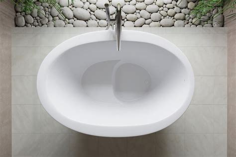 This type of bathtub was designed to allow a total immersion of the bather's body. Six Small Freestanding Baths for Petite Bathrooms