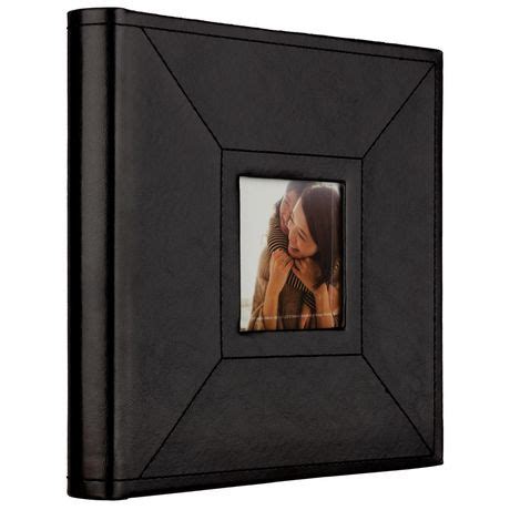 Pinnacle Frames And Accents Up Black Stitched Photo Album Walmart Canada