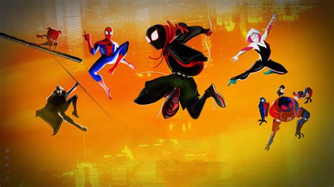 Wallpaper Id Spider Man Miles Morales Spider Man Into The