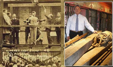 gallows used to hang bootlegger who smiled as he faced death at one of america s last public