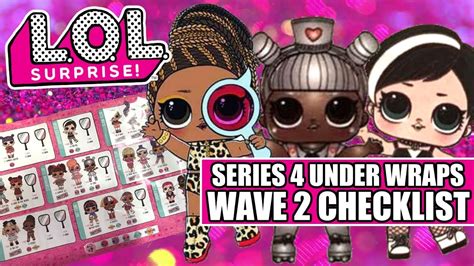 lol surprise dolls series 4 under wraps big lil fierce wave 2 sisters set~sealed there are more