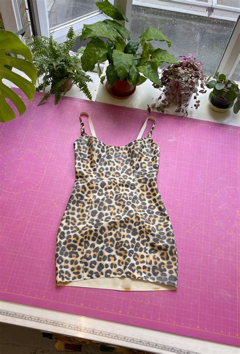 Leopard Lucie Dress Lady Lucie Latex