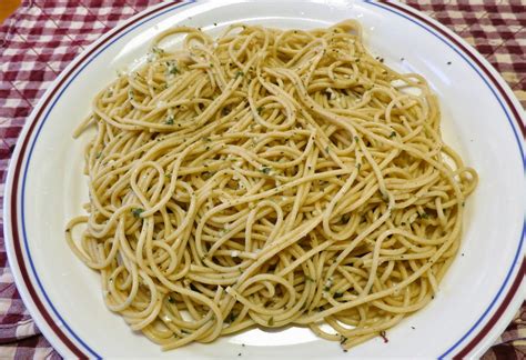 Stir together a mixture of melted butter, chopped garlic, and parsley and brush it all over 1 pound of salmon fillets. angel hair pasta olive oil