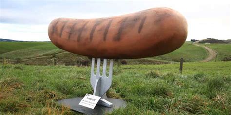 Nothing To Do With Arbroath Giant Sausage Ted To Town