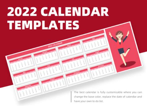 Free Excel Calendar Template 2022 Wps Office Academy