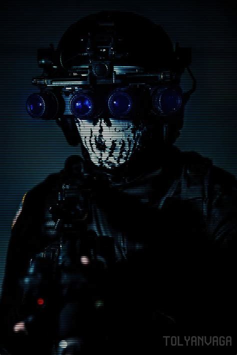 Keegan Gpnvg Call Of Duty Ghosts Modern Warfare Military Art