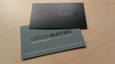 Choose from 1 to 6 business day turnarounds for flawless cards that send a powerful message. BUSINESS CARDS! — MATTE BLACK ARCHITECTURE BLOOMINGTON INDIANA ARCHITECT