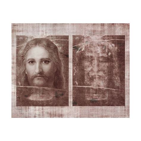 The Shroud Of Turin Holy Face Of Jesus Negative Crucifix Crucifixion