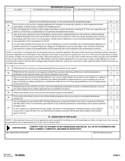 Va Form 10 2850c Fill Out Sign Online And Download Fillable Pdf