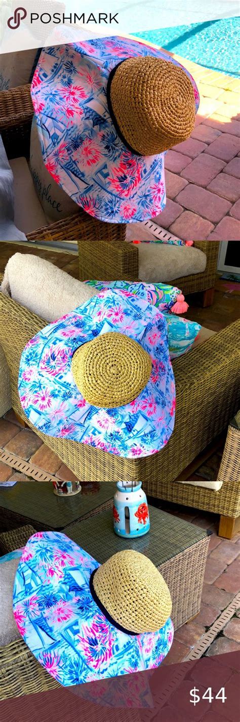 lilly pulitzer straw hat lilly pulitzer lillies straw hat