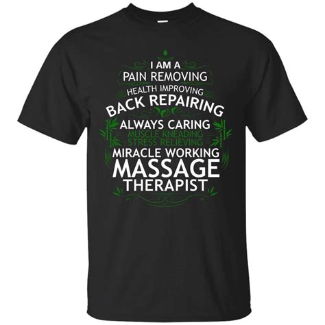 Im A Massage Therapist T Shirt Grass Place