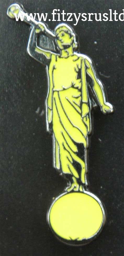 Angel Moroni Lapel Hat Tie Cap Pin Badge Mormon Symbol Brooch Mormonism