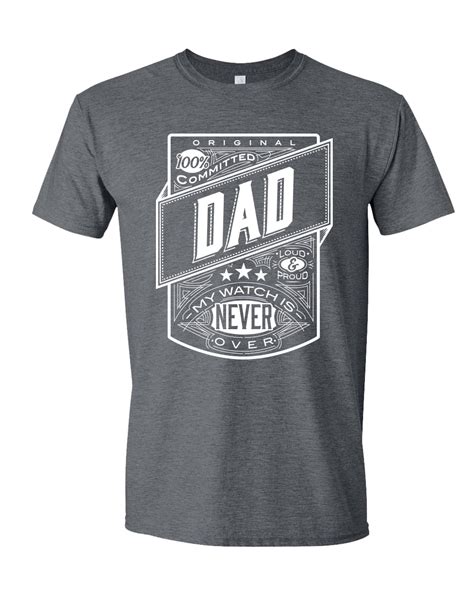 feisty and fabulous present from daughter new dad casual style tee gray xl tee shirt