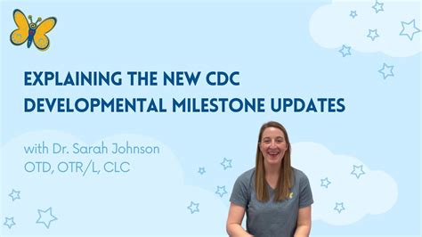 Pediatric Therapist Explains The Cdc Developmental Milestone Updates