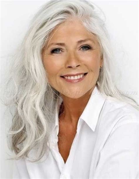 Bob Long Short Pixie Hair Styles For Grey Hair For Older Women Grey