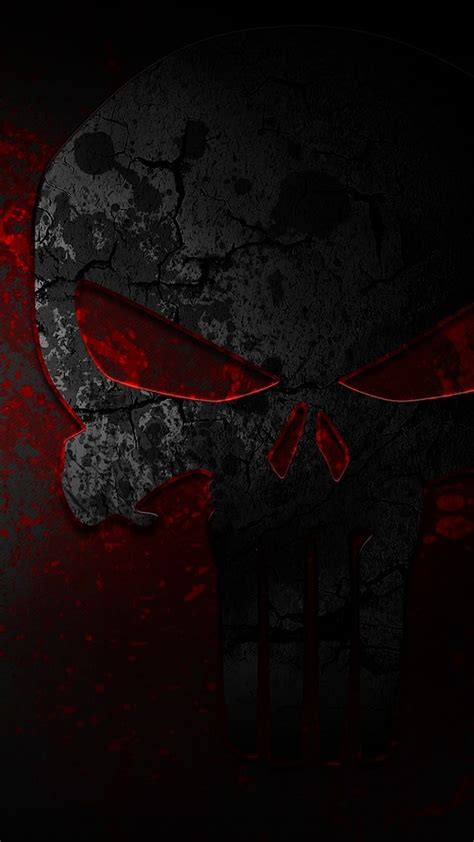 1920x1080px 1080p Free Download Bloody Punisher Marvel Skull Hd
