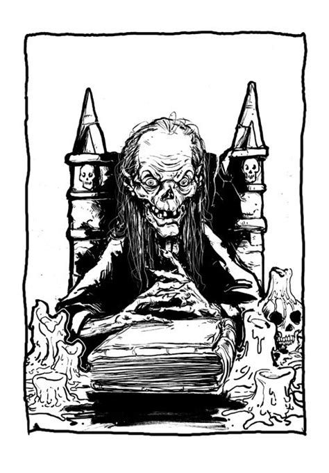 The Crypt Keeper By Mister Bones On Deviantart Horror Artwork Horror
