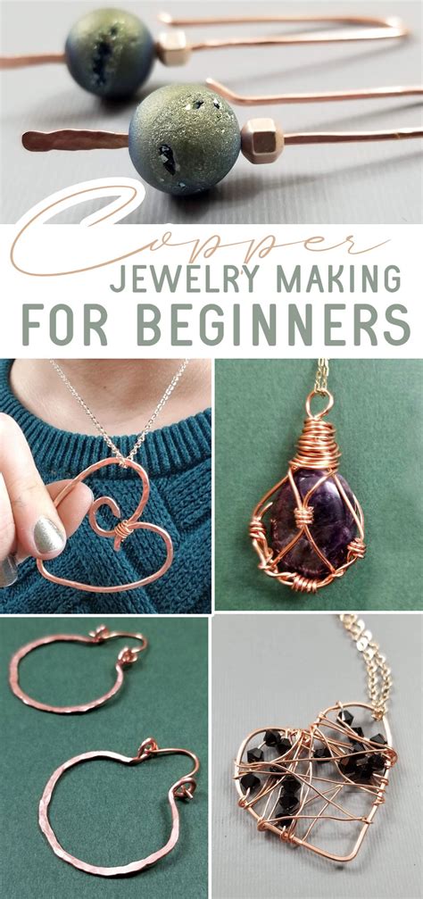 Copper Jewelry Making Tools Techniques Tips And Projects For Beginners