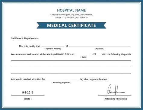 Can i apply 60 days hospitalization leave and 10 days sick leave? Free Hospital Medical Certificate Template- 8+ Free Word ...