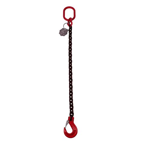 2tonne Chainsling 1 Leg Latch Hook Safety Lifting