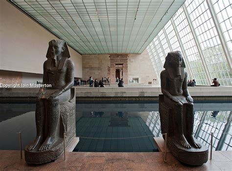 Egyptian Temple Of Dendur At Metropolitan Museum Of Art In Manhattan