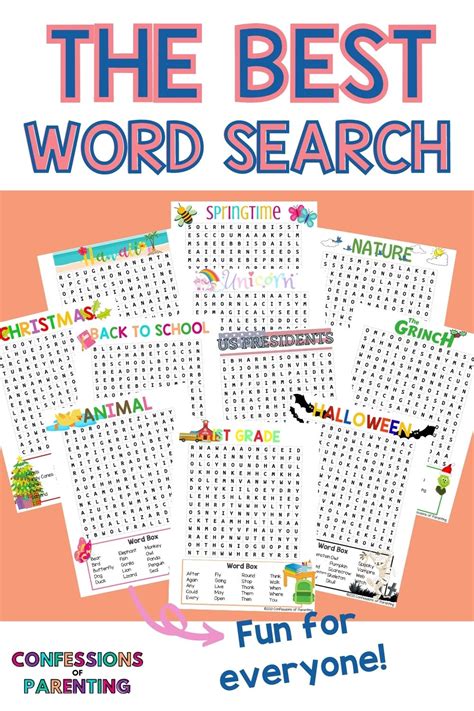 26 Free Printable Word Search Puzzles Readers Digest 6 Best Images Of
