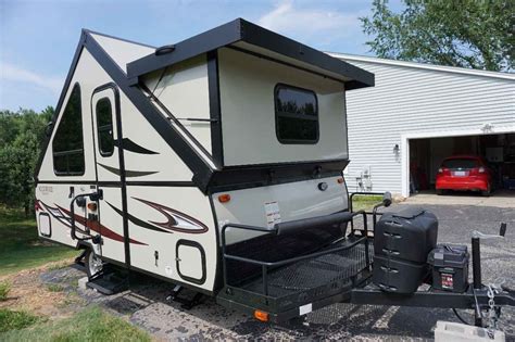 2016 Used Forest River Rockwood A122bh Pop Up Camper In Michigan Mi