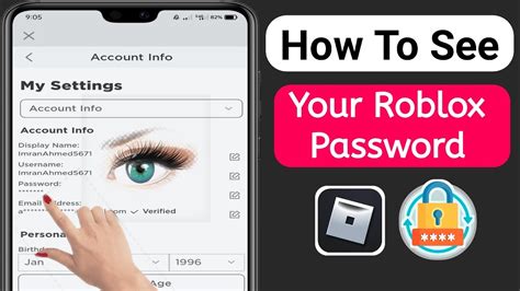 How To See Your Roblox Password In Mobile See Roblox Password