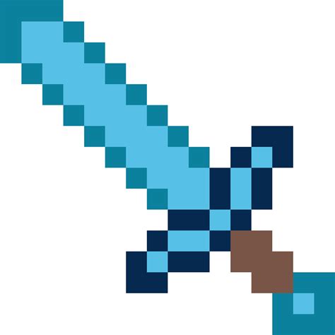 View Full Hd Minecraft Diamond Sword Hd Png Download And Find More
