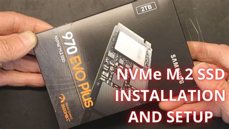 Installation Tutorial For Nvme M2 Ssd Solid State Drive With Msi