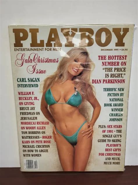 Playboy Magazine Dec Dian Parkinson Pom Christina Leardini W