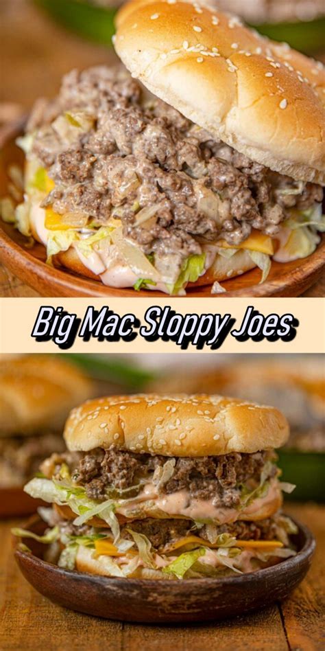 I first posted this recipe years ago, after making it for my visiting young nephew. Big Mac Sloppy Joes - Recipes Note