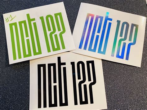 Nct Logo Decals Etsy