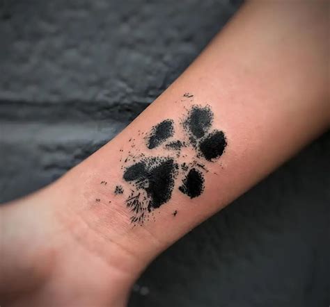 70 Best Paw Print Tattoo Ideas For Dog Lovers Page 14 Of 15 The Paws