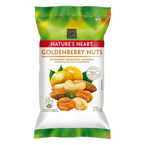 Mix Nuts Natures Heart 25g Goldenberry