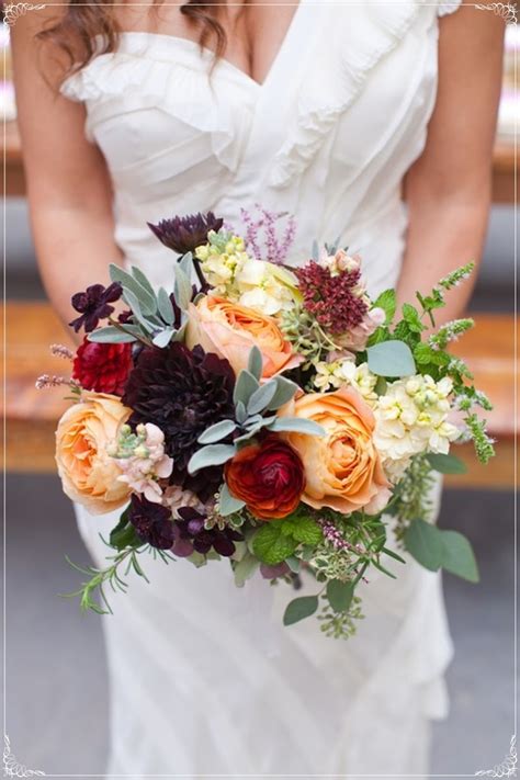 Shop floral supplies 125+ varieties, colors white to purple for your pinterest board A Winter Wedding Bouquet | Pretty Gloss Blog
