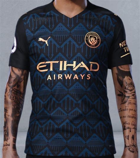 Manchester city goalkeeper ederson says he's on the list of penalty takers if the champions league final against chelsea goes to a shootout. Maillot Manchester City Extérieur 2020-2021