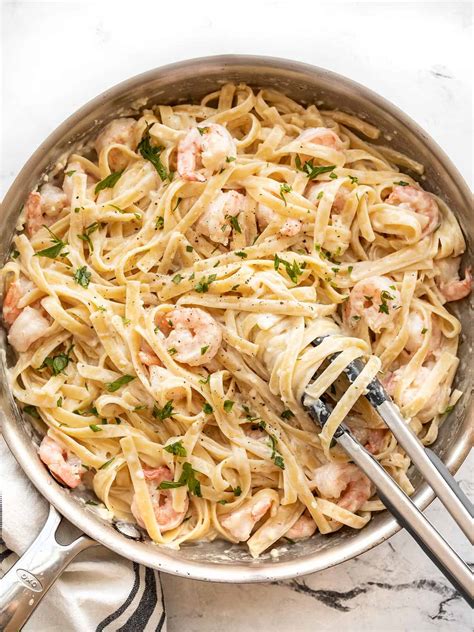 Shrimp Alfredo Pasta — Whos Hungry My Meals Are On Wheels