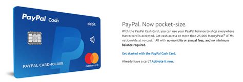 Paypal cards are debit cards, not credit cards! Paypal Releases New Debit Card with No Monthly Fees - Doctor Of Credit
