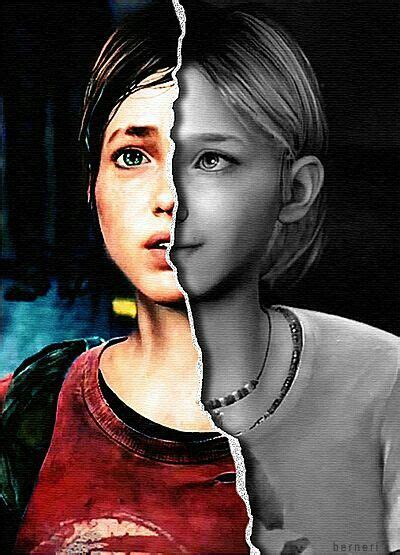 Ellie Sarah The Last Of Us Arte De Jogos Fotos Legais Mundo Dos