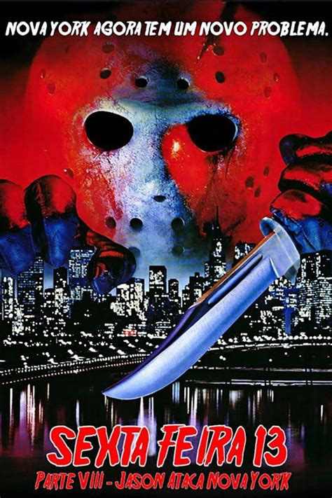 Friday The 13th Part Viii Jason Takes Manhattan 1989 Posters — The