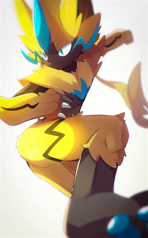Zeraora Pokémon Image by Pixiv Id Zerochan Anime Image Board
