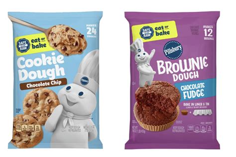 Pillsbury Makes Cookie Brownie Dough ‘safe To Eat Raw 2020 07 28