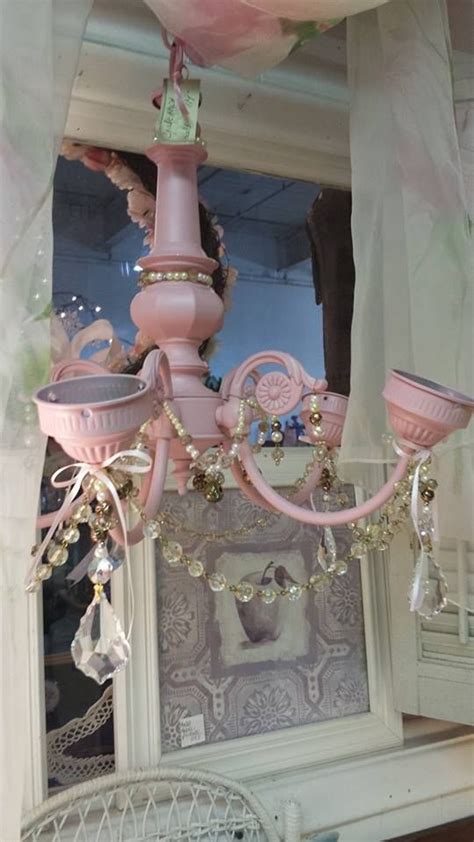 Pink Candelabra With Beads And Bling Ceiling Lights Candelabra Light