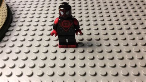 Lego Custom Miles Morales From Spider Man Into The Spider Verse Youtube
