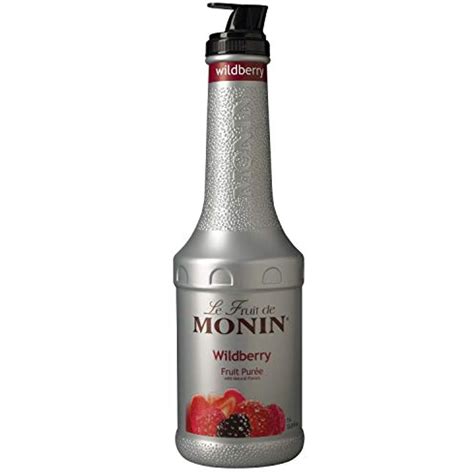 Monin Wildberry Fruit Puree Syrup 1 Liter 4 Per Case